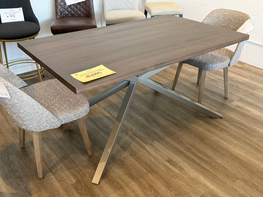 CLEARANCE Solid Birch Top 60” Dining Table