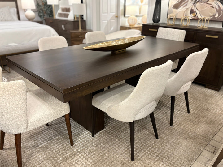 Double Pillar Dining Table