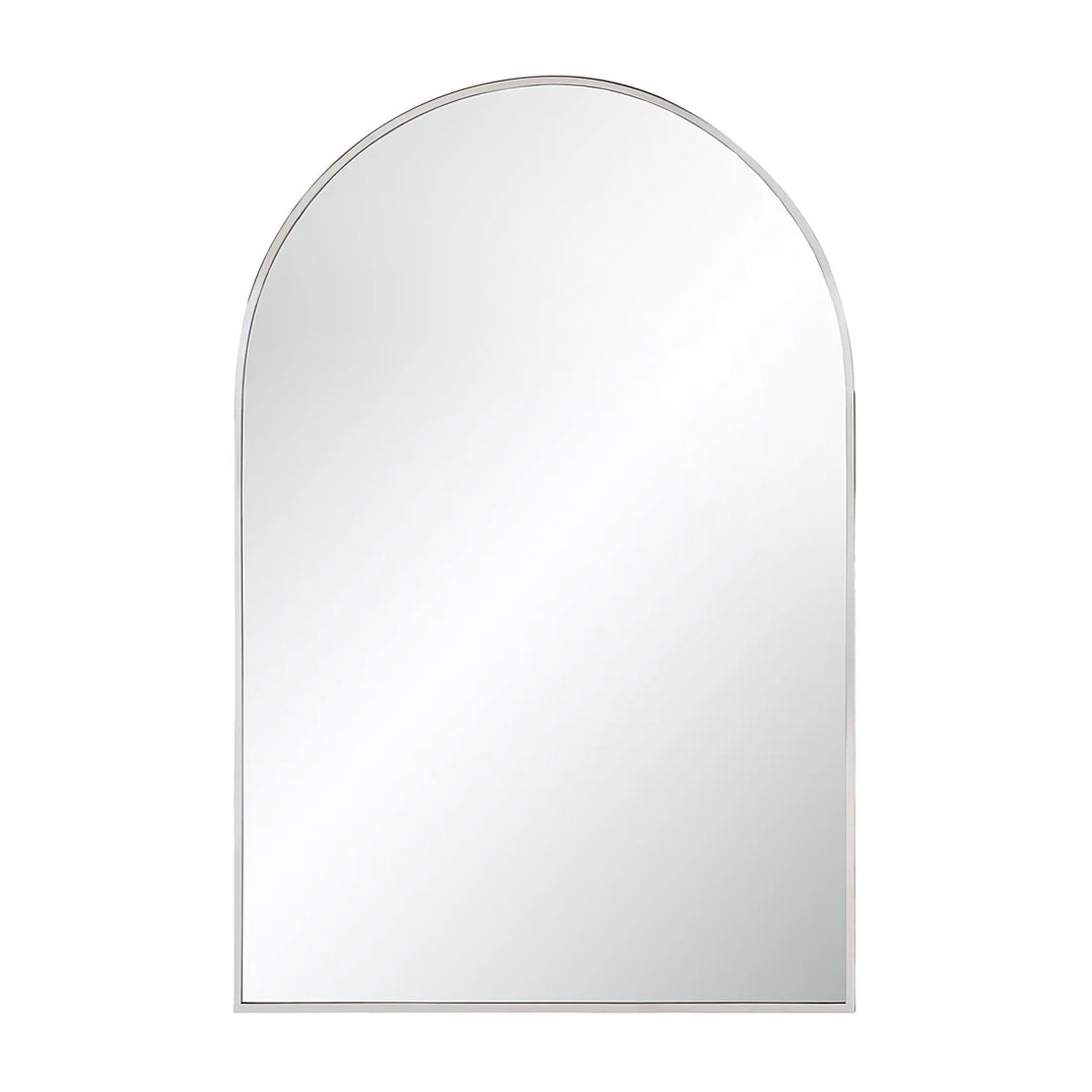 24” x 36” Silver Arch Vanity Mirror