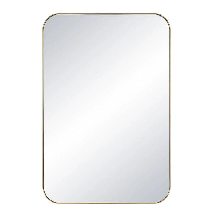 24” x 36” Rounded Corners Champagne Mirror