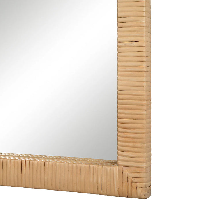 24” x 36” Rattan Mirror