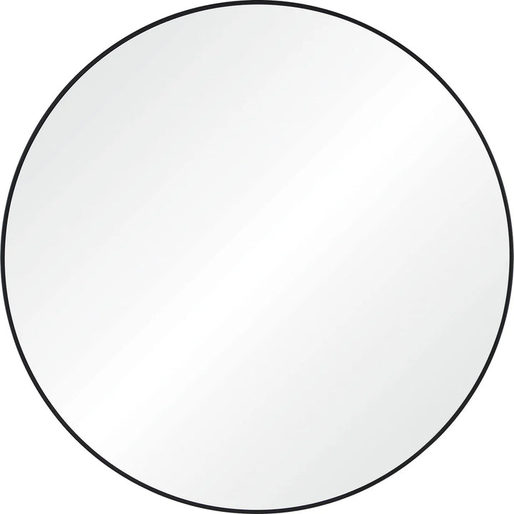 40” Round Black Mirror
