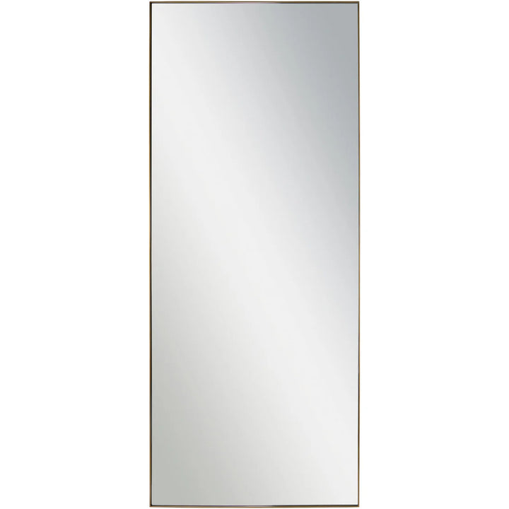 30” x 72” Brass Floor Mirror