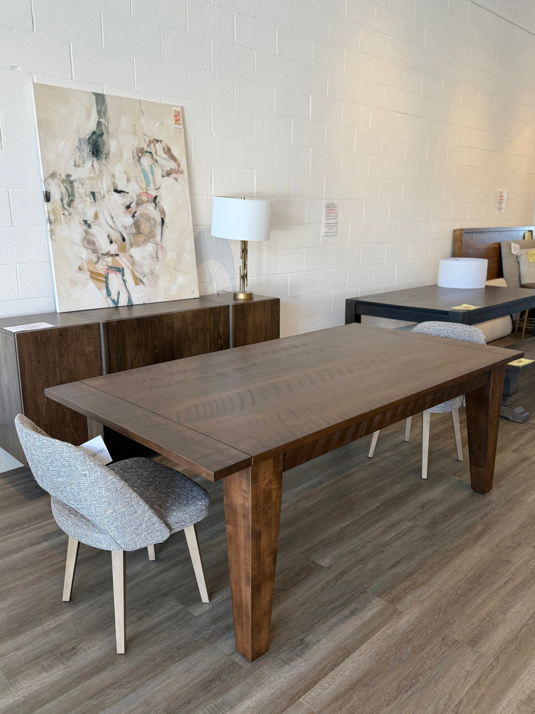CLEARANCE Solid Maple 44” x 84” Dining Table