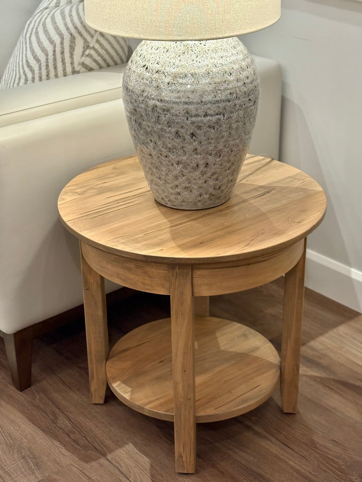 Demi Round End Table