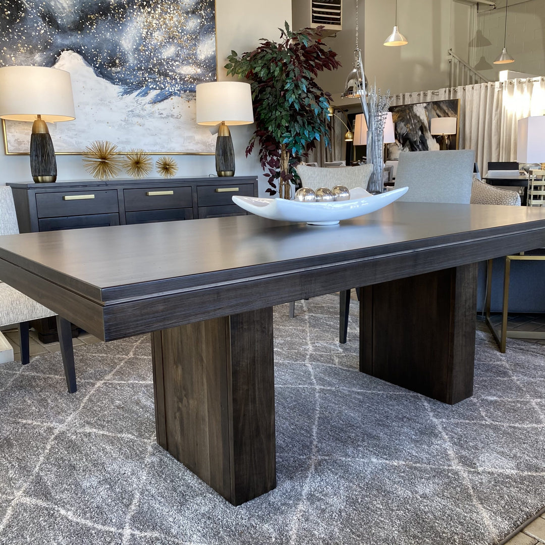 Double Pillar Dining Table