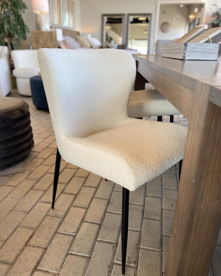 IN STOCK Zara Boucle Dining Chair